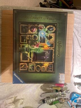 Ravensburger Puzzle Featuring Green and Black Disney Villain Frames